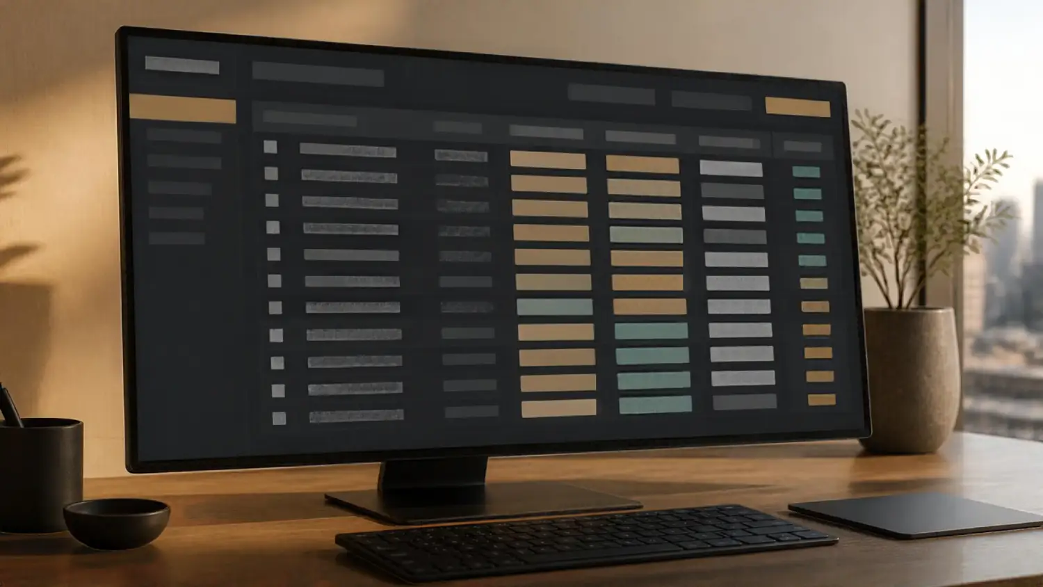Pantalla de gestión de reservas